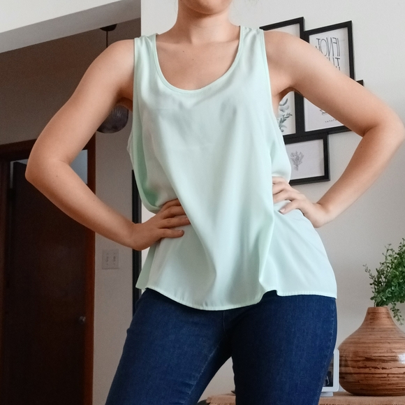 Forever 21 Mint Green Tank Top - Picture 5 of 11